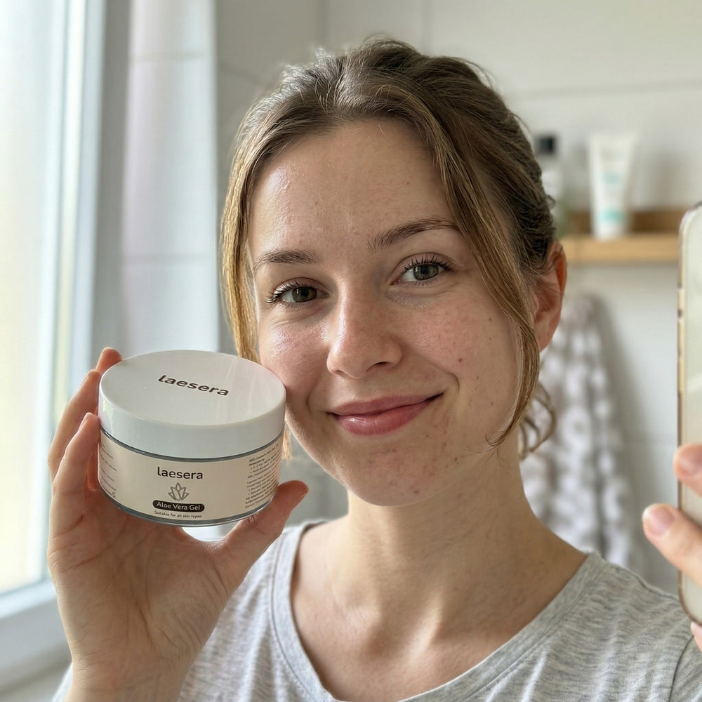 Textuur van de Laesera Aloë Vera Gel