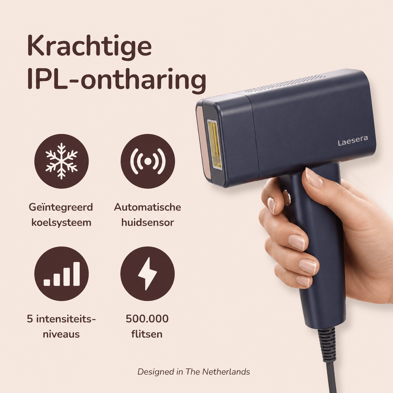 Laesera Nova One IPL - appareil d'épilation à lumière pulsée