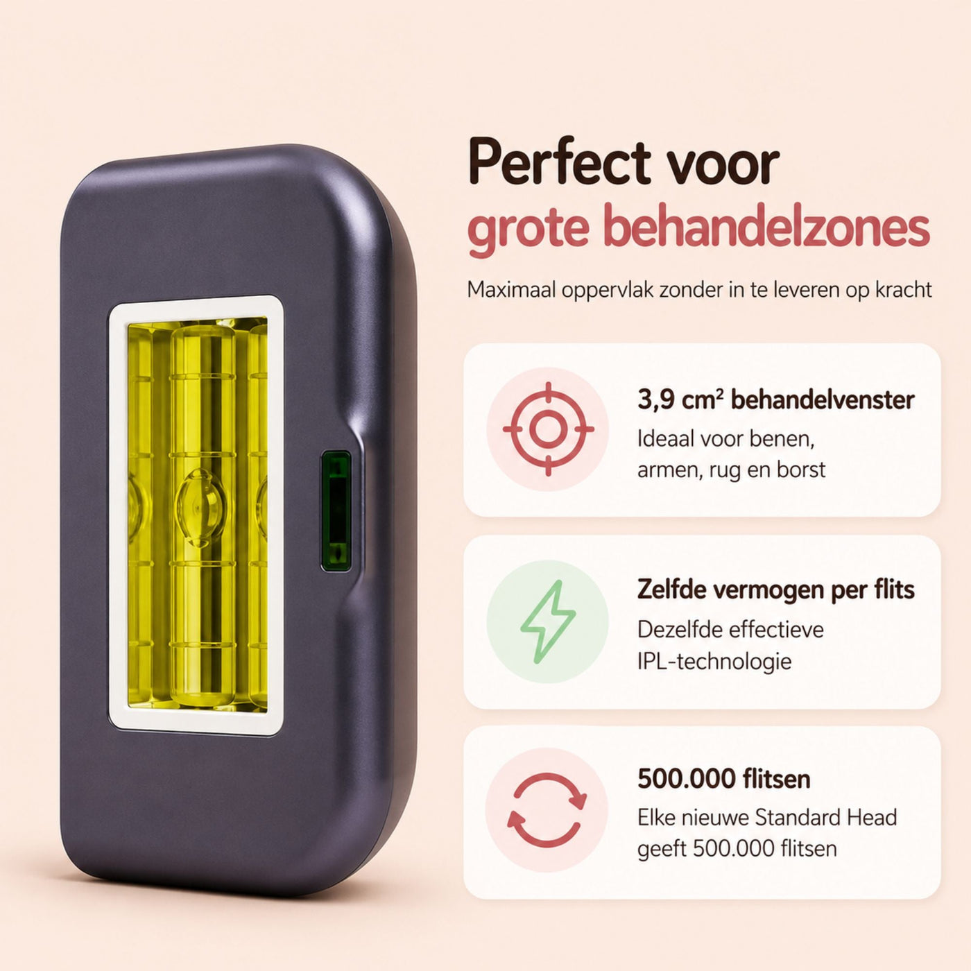 Laesera Standard Head | Nova One IPL - IPL-accessoires