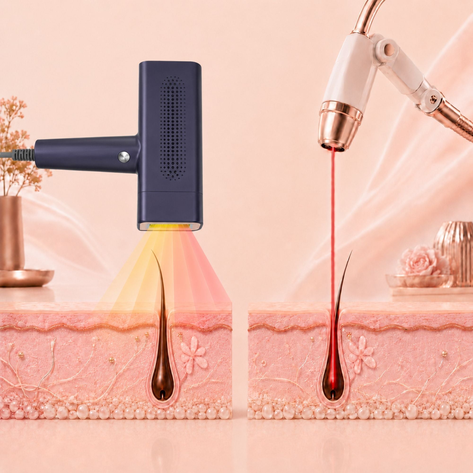 IPL vs laser: wat is het verschil in techniek? - Laesera