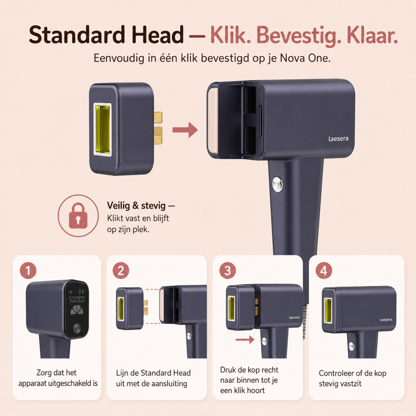 Laesera Standard Head | Nova One IPL - IPL-accessoires