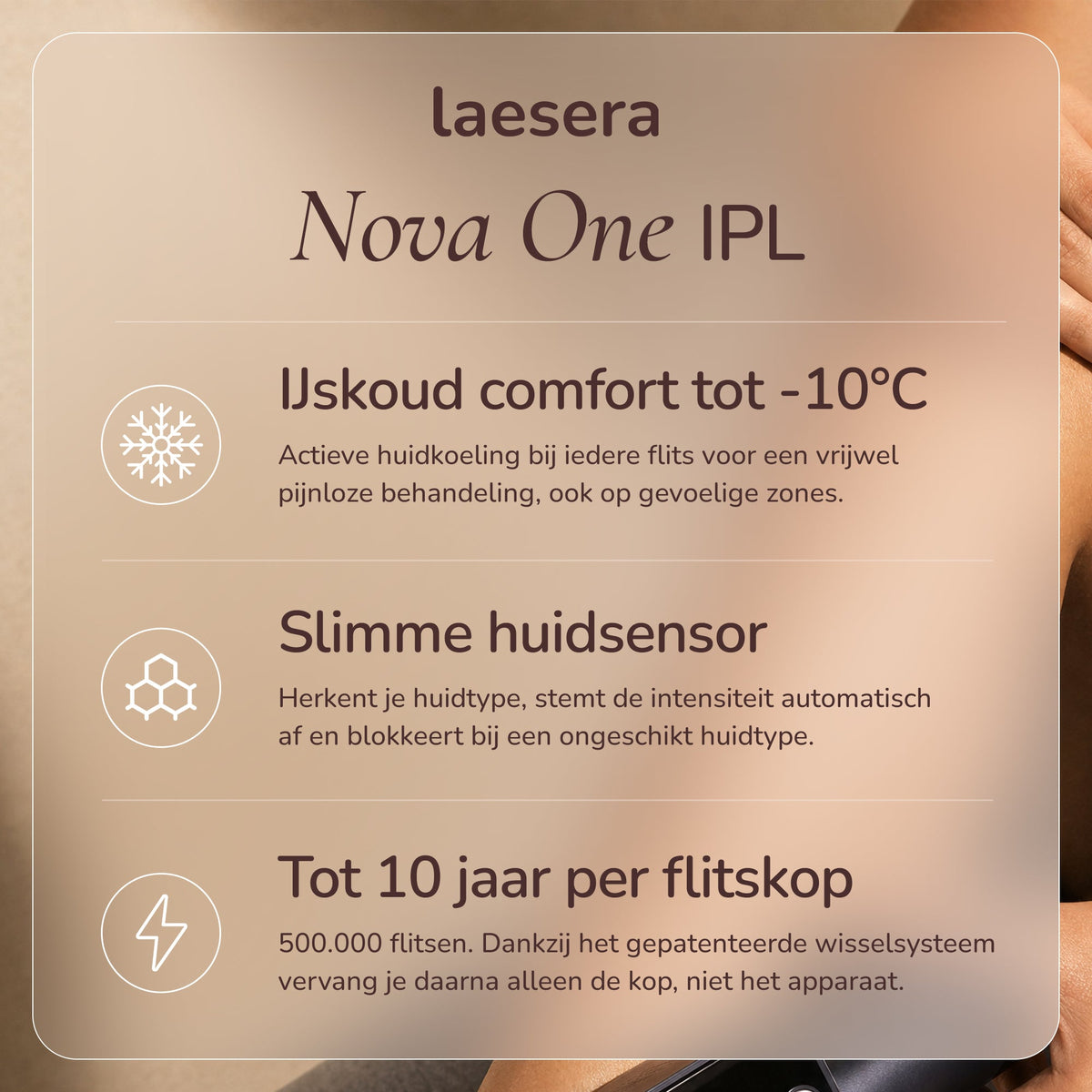 Nova One IPL Ontharingsapparaat Set -
